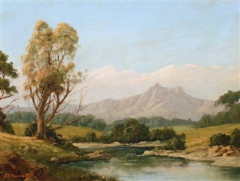 River Landscape - J. T. Fasciotty