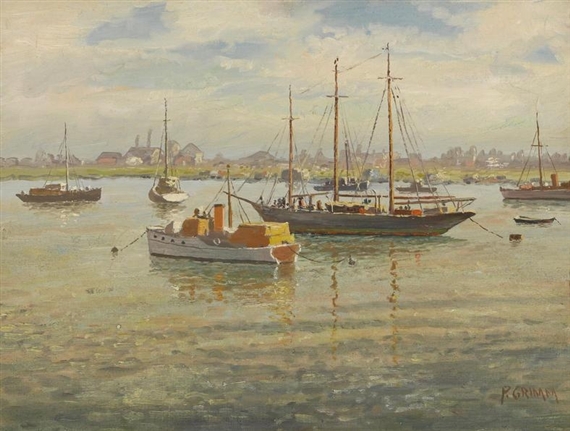 In the harbor