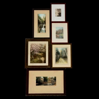 6 works: The Hawthorn Dell - Wallace Nutting