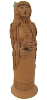 Earth Mother Bringing Seeds of Life - Angela F. Medina