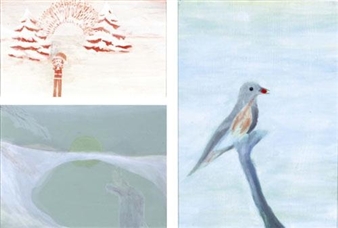 Triptych: Winter - Saskia Leek