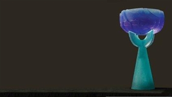 Ice Bowl on Stand - Ann Robinson