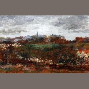 'Bidston Church' by William Davis