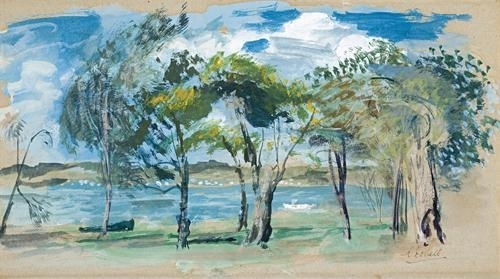 Lake Scene, Wangi