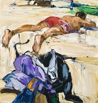 Beach Life (Wetsuit and Flipper) by Nicholas Harding, 2007