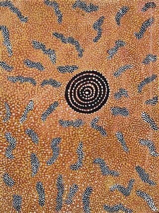 UNTITLED by Tim Leura Tjapaltjarri, 1974