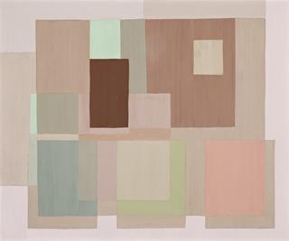 Artwork by Ralph Balson, Constructive Painting, Made of Oil on Board