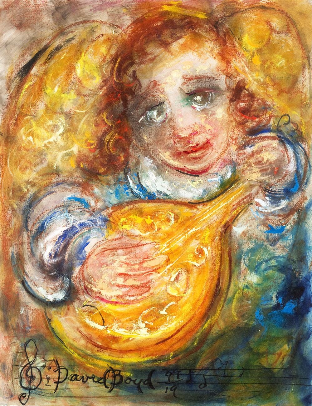 David Boyd The Lute Player MutualArt