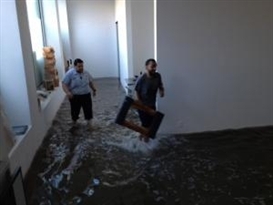 I-20 Gallery Floods, President Paul Judelson Says Most Art Undamaged