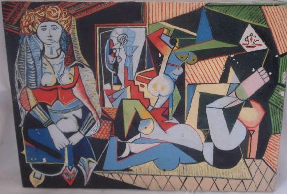 Figures In An Interior by Pablo Picasso