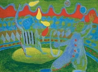 Juggler by Jon Molvig, 1951