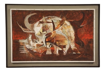 Circus Elephants - Antonio Vasquez Parra