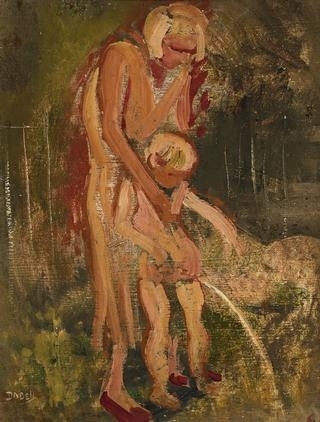 Mother And Child by William Dobell, circa 1948