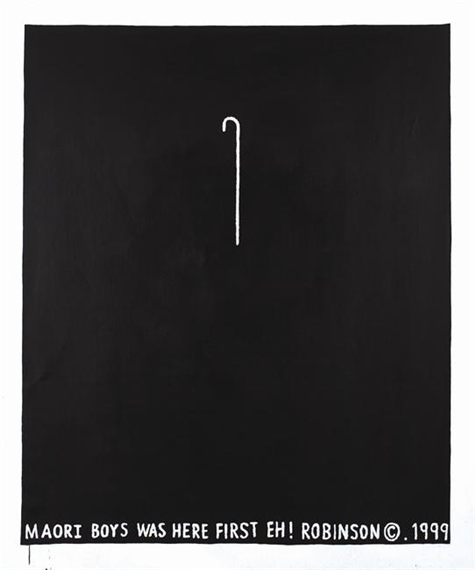 Maori Boys Was Here First Eh! by Peter Robinson, 1999