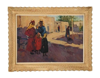 Scène animée près de l'Oural - Nikolai Alexeevich Furmankov