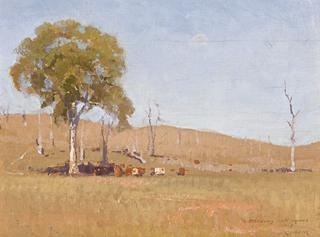 Glen riddle by Elioth Gruner, 1918