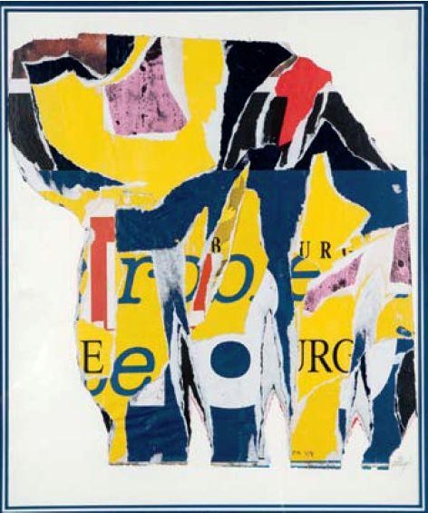 Jacques Villeglé | 896 Artworks at Auction | MutualArt