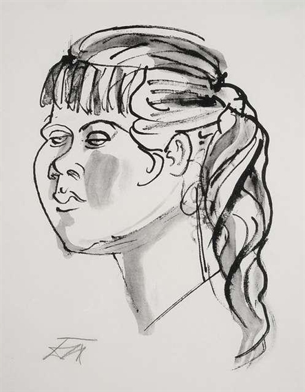 Erna II by Otto Dix, 1961