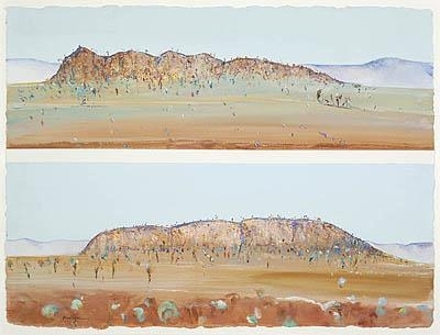 Karratha Station (Pilbara Series) by Fred Williams, 1979