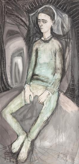 Study of a Young Man by Patrick Procktor, 1958