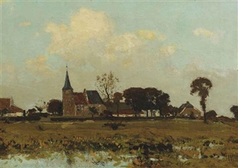 2 works: Church in Persingen, Ooipolder - Dirk Wiggers