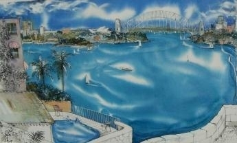 Looking to the Heads by Judith White, 1993