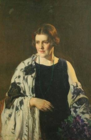 Charles Wheeler | Portrait of Mrs. Benson (1926) | MutualArt