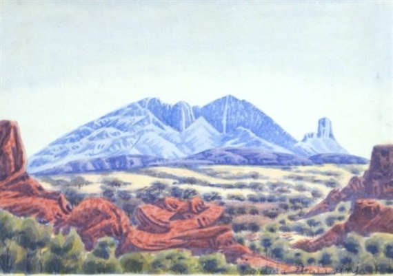 Untitled Landscape by Cordula Ebatarinja