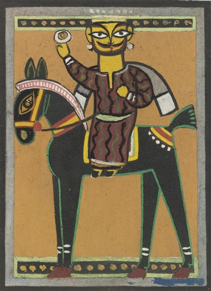 Untitled (Christ) by Jamini Roy