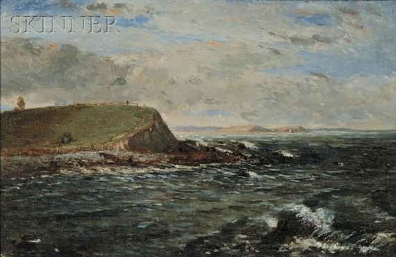 A View off the Massachusetts South Shore, Probably Winthrop or Hingham by Winckworth Allan Gay, 1857