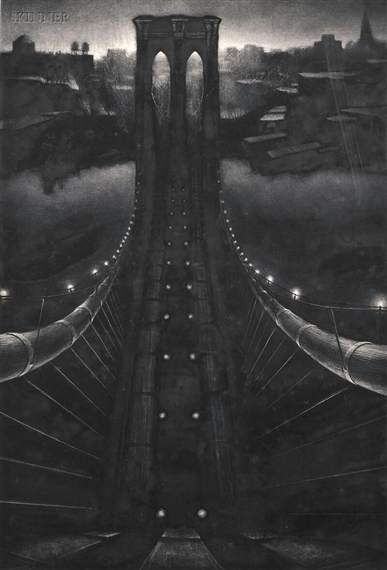 Brooklyn Bridge by Richard C. Harden, 1984