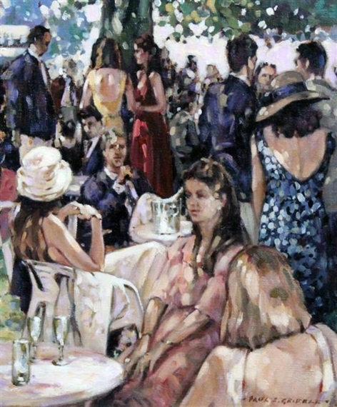 Champagne party at Henley by Paul S. Gribble