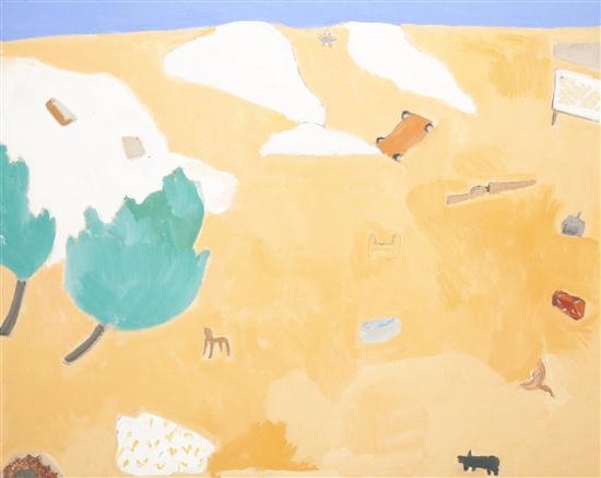 Paton Miller | Orange Landscape | MutualArt