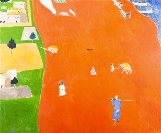 Paton Miller | People in Red Land | MutualArt