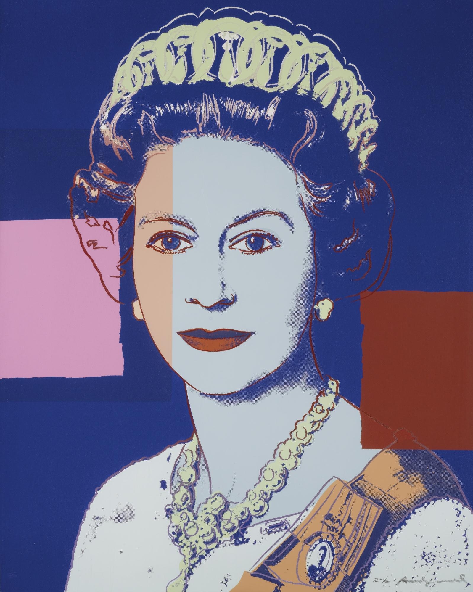 Andy Warhol Reigning Queens Royal Edition Queen Elizabeth II (1985