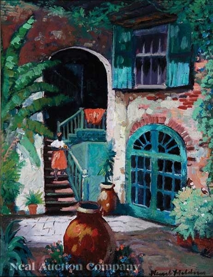 Brulatour Courtyard, Royal Street, French Quarter