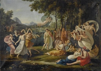 Les Champs Elysées - Adolphe Lullin