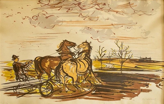 Spring by Vojtěch Sedláček, 1939
