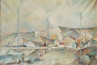 Landscape - Oldrich Lusovsky