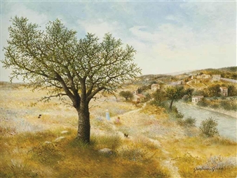 L'été en Haute-Provence - Maurice Ghiglion-Green