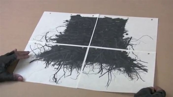 Leonardo Drew: Printing at Pace Paper