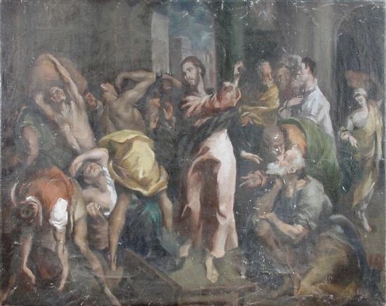 Ruth Hurle | Christ Driving the Traders from the Temple | MutualArt