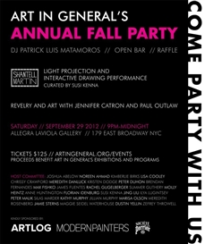 Art In General’s Fall Party