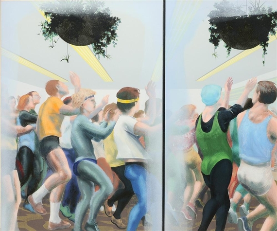 Tribal Dance-Winter Solstice by Maud Gatewood