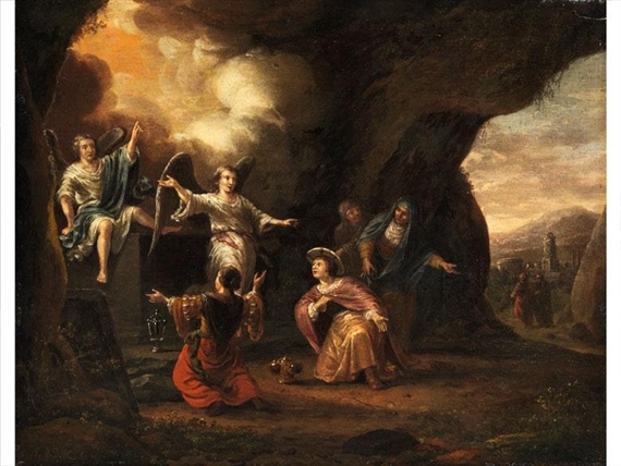 Pupil of Rembrandt by Adriaen Verdoel