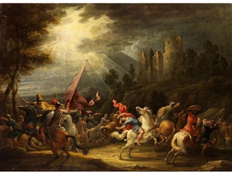 The Enlightenment of Saint Paul - Lambert De Hondt