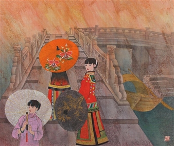 Going for a Stroll - Sun Jianbin