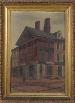 Street Scene in Philadelphia - John S. Powell