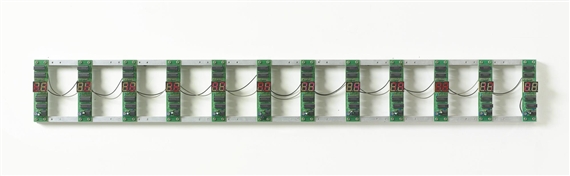Counter Communication No. 6 by Tatsuo Miyajima