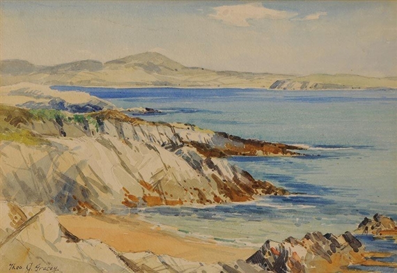 Seascape by Theodore James Gracey